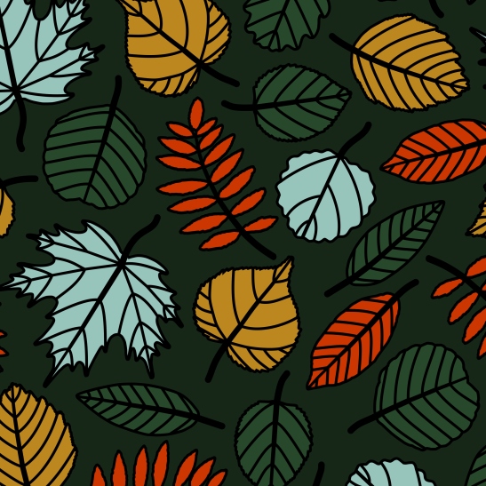 Blätter Muster
